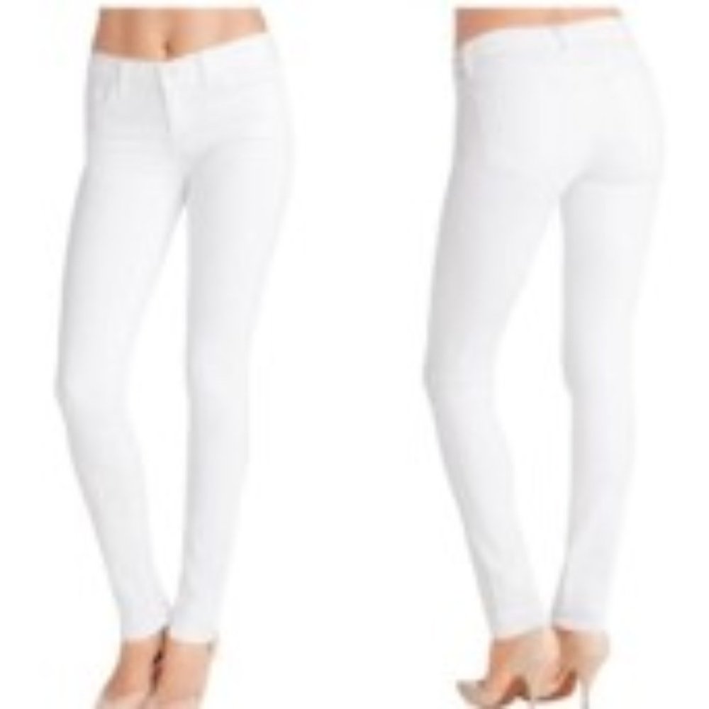 🎯 J Brand 30 white high waist jeans